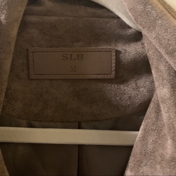 Faux suede jacket - Picture 4 of 6